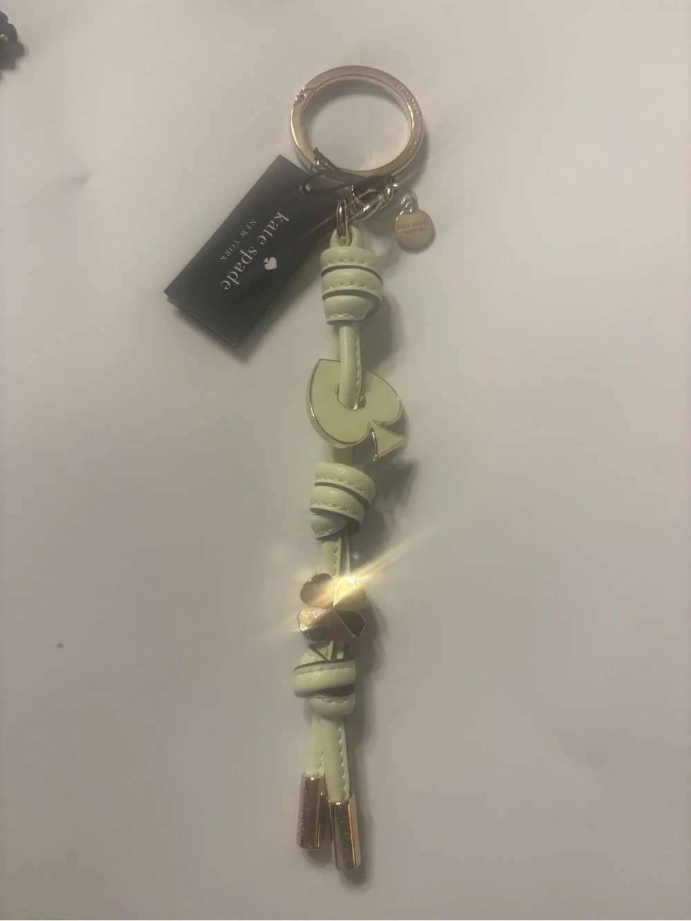 kate spade Pink and Gold Bag Charm